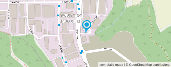 מפת הגעה אל מפעלי מתכת "שושנה" (1989) בע"מ