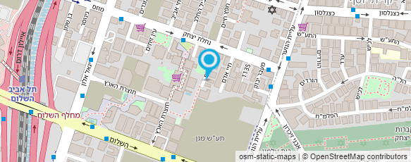 מפת הגעה אל אגודת צער בעלי חיים ר"ג והסביבה