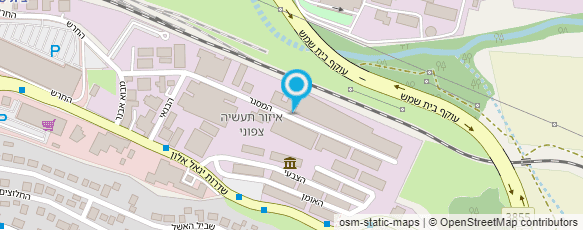 מפת הגעה אל אלכסנדרוביץ - פלסטיקה הנדסית וגומי בע"מ