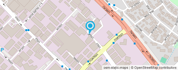 מפת הגעה אל גאש המרכז הישראלי לדלתות בע"מ