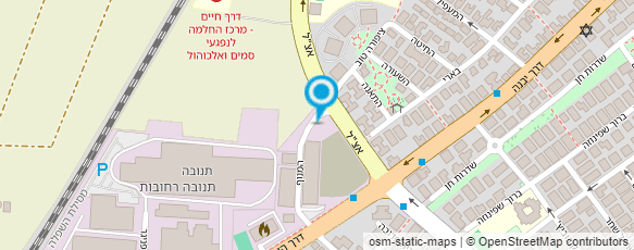 מפת הגעה אל מכון ארז שרותים פסיכולוגיים בע"מ