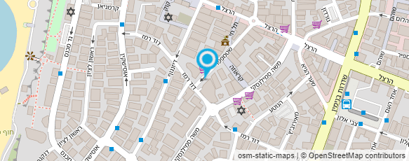 מפת הגעה אל ד"ר סנדלר אסתר