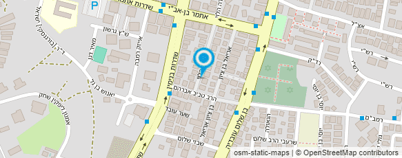 מפת הגעה אל ד"ר קויפמן צבי מפת הגעה אל ד"ר קויפמן צבי