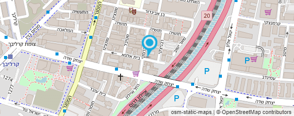 מפת הגעה אל ס.א. טופז שירותים פיננסים וכלכליים (1989) בע"מ