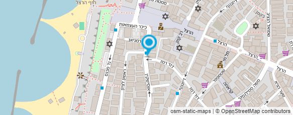 מפת הגעה אל הסתדרות הפועל המזרחי תפארת בנים