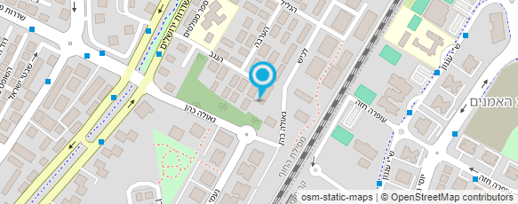 מפת הגעה אל בי"ס לקרטה - שלום אביטן