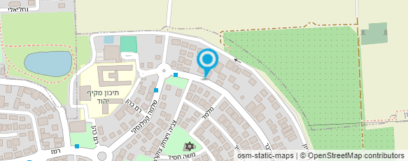 מפת הגעה אל חורש יוכי