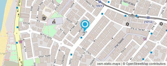 מפת הגעה אל טכנו דודי - תיקון מקררים