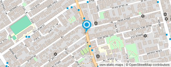 מפת הגעה אל מוסך הנוצץ