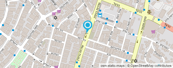 מפת הגעה אל א. גוסלר בע"מ