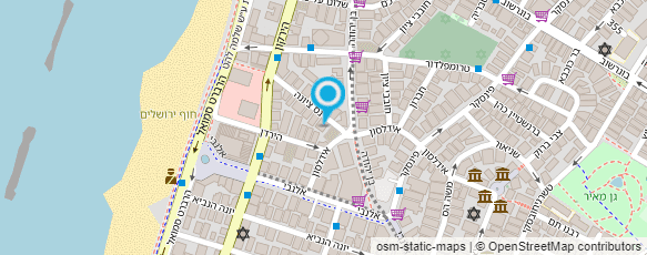 מפת הגעה אל מלון נס ציונה בע"מ