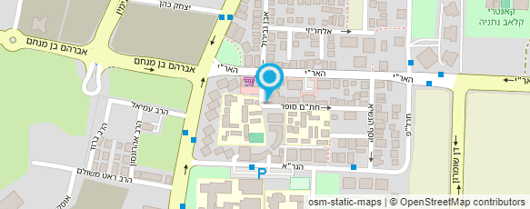 מפת הגעה אל תיכון הדסה ויצו קנדה