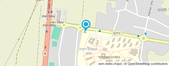 מפת הגעה אל מועצה אזורית עמק חפר