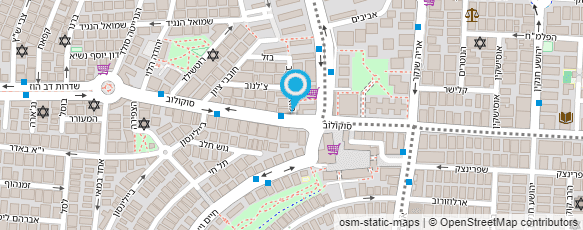 מפת הגעה אל ויסמן חברה לבניין בע"מ