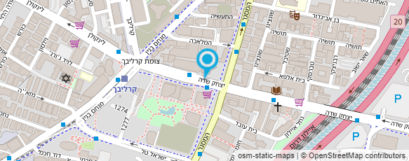 מפת הגעה אל עו"ד אסיף מרדכי