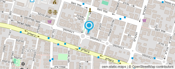 מפת הגעה אל זרצקי הרב חיים