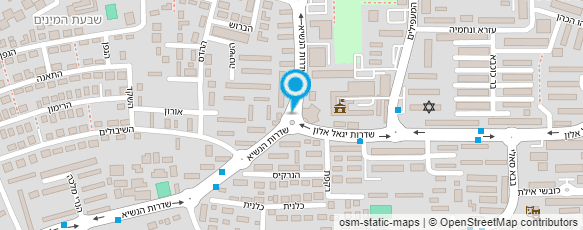 מפת הגעה אל בית ספר לנהיגה דימונה