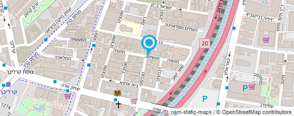 מפת הגעה אל מנחם כל עבודות הצבע לבית