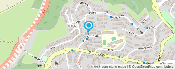 מפת הגעה אל מוקד יגל בטחון בע"מ