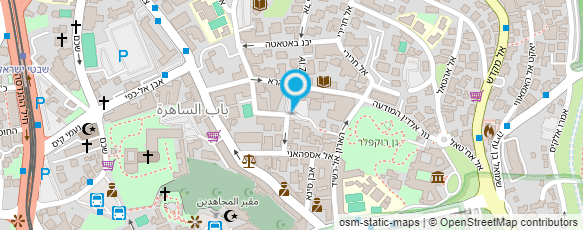 מפת הגעה אל סלון פלסטין