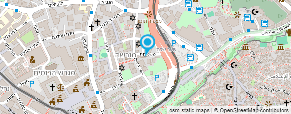 מפת הגעה אל לוי משה