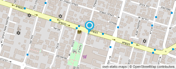 מפת הגעה אל תכשיטי יד הזהב