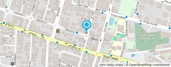 מפת הגעה אל תלמוד-תורה ובית יעקב