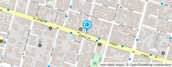 מפת הגעה אל השבוע בחדרה