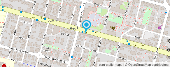 מפת הגעה אל ד"ר יצחק מרקוביץ