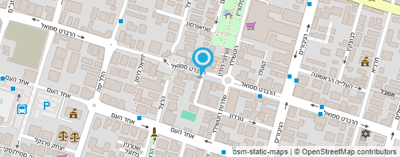 מפת הגעה אל איל"ן אגוד ישראלי לילדים נפגעים