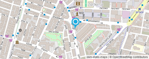 מפת הגעה אל מאסטרו מקבוצת מגדל