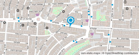 מפת הגעה אל מספרת שלמה מפת הגעה אל מספרת שלמה