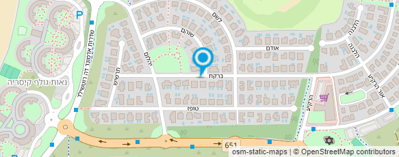 מפת הגעה אל ד"ר קמפף דוד