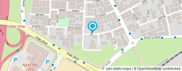 מפת הגעה אל בית אבות סיעודי משכנות זהב