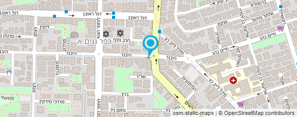 מפת הגעה אל פרופ' וינגרטן מיכאל