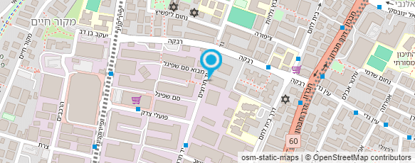 מפת הגעה אל ב. יאיר חברה קבלנית לעבודות בניה בע"מ