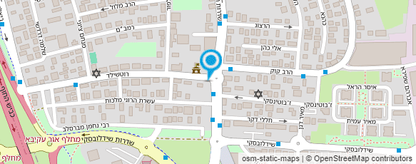 מפת הגעה אל עיריית אור עקיבא