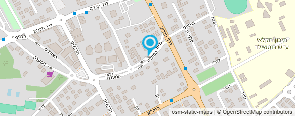 מפת הגעה אל ד"ר דנוש א.