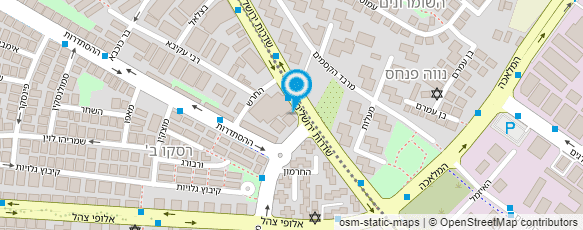 מפת הגעה אל שריונית חסם - משווק מורשה