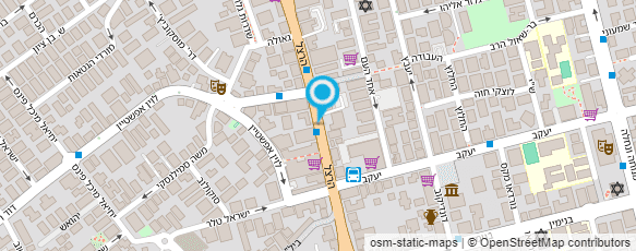 מפת הגעה אל ד"ר ליפשיץ רעיה