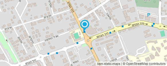 מפת הגעה אל אלישבע בית ספר תיכון מקיף דתי אזורי לבנות