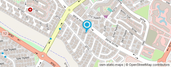 מפת הגעה אל פ. זהר בע"מ