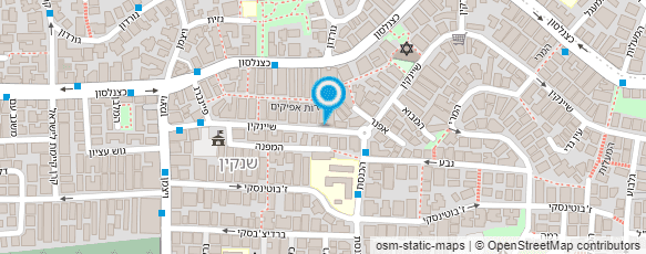מפת הגעה אל פרופ' שניר משה מפת הגעה אל פרופ' שניר משה