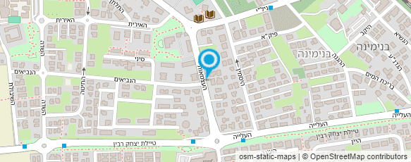 מפת הגעה אל הגבעונים