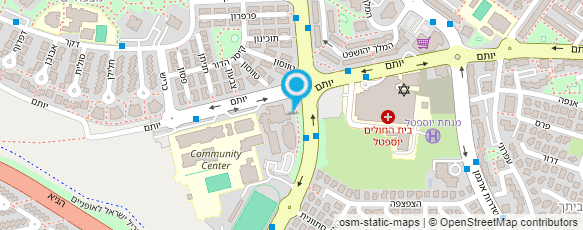 מפת הגעה אל רשת המתנ"סים אילת