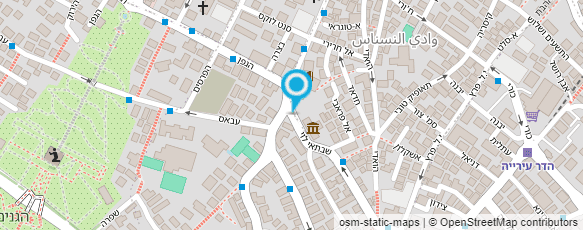 מפת הגעה אל שרות יעוץ לאזרח