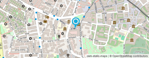 מפת הגעה אל עו"ד ונוטריון ששון צדקיהו