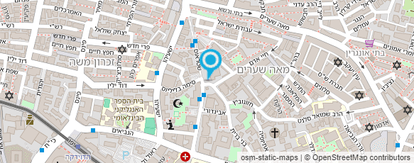 מפת הגעה אל הסתדרות המהנדסים