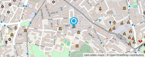 מפת הגעה אל שרות בזק