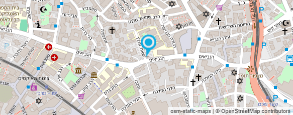 מפת הגעה אל תיכון ומכללת אורט ירושלים